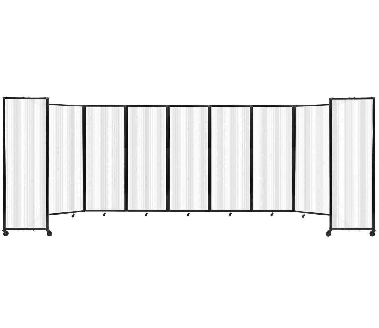 Polycarbonate Room Divider 360 Folding Portable Partition