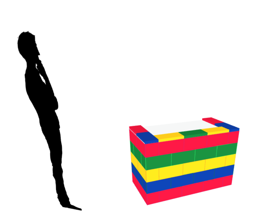 Multicolor EverBlock® Desk Kit