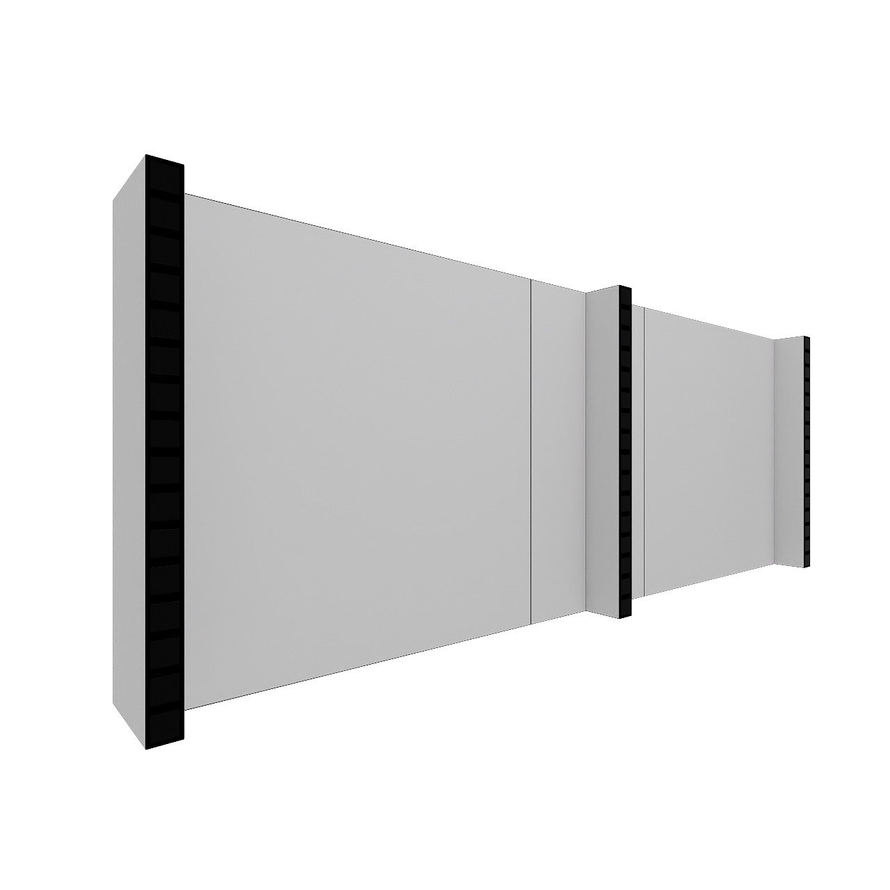 EverPanel® Simple Wall Kit - Black Trim