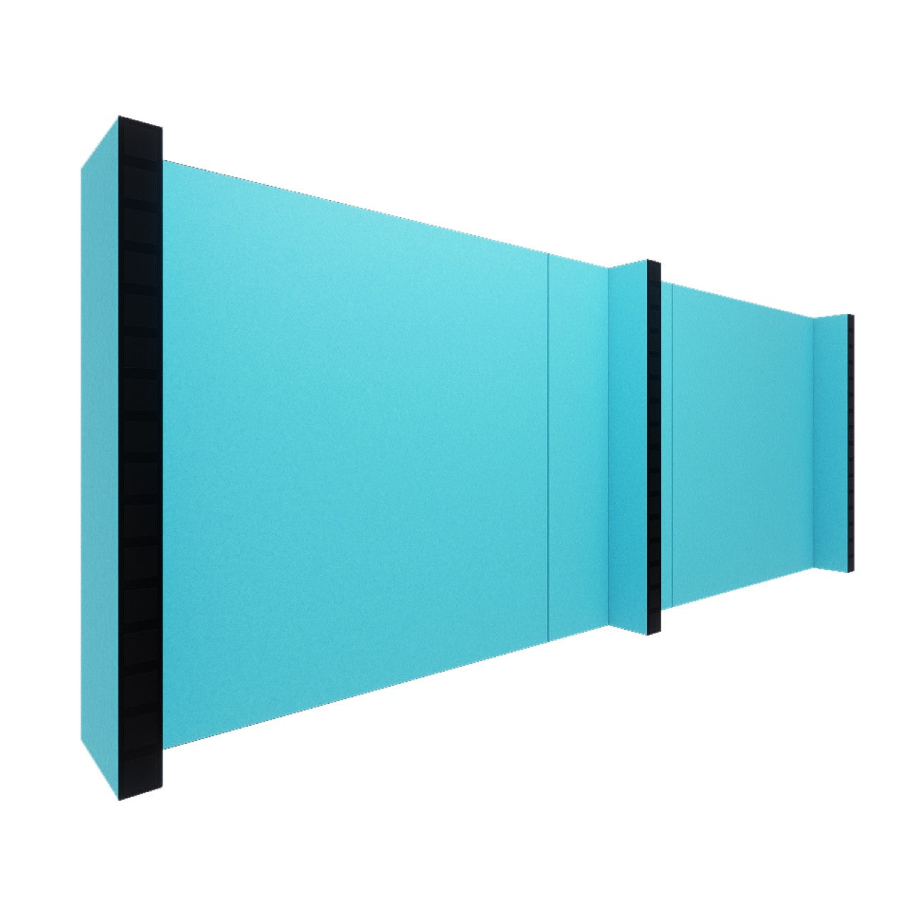 EverPanel® Simple Wall Kit - Black Trim