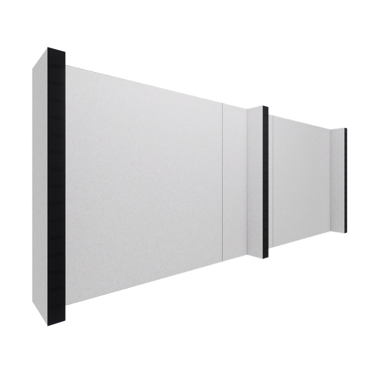 EverPanel® Simple Wall Kit - Black Trim