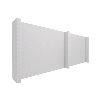 EverPanel® Simple Wall Kit - White Trim