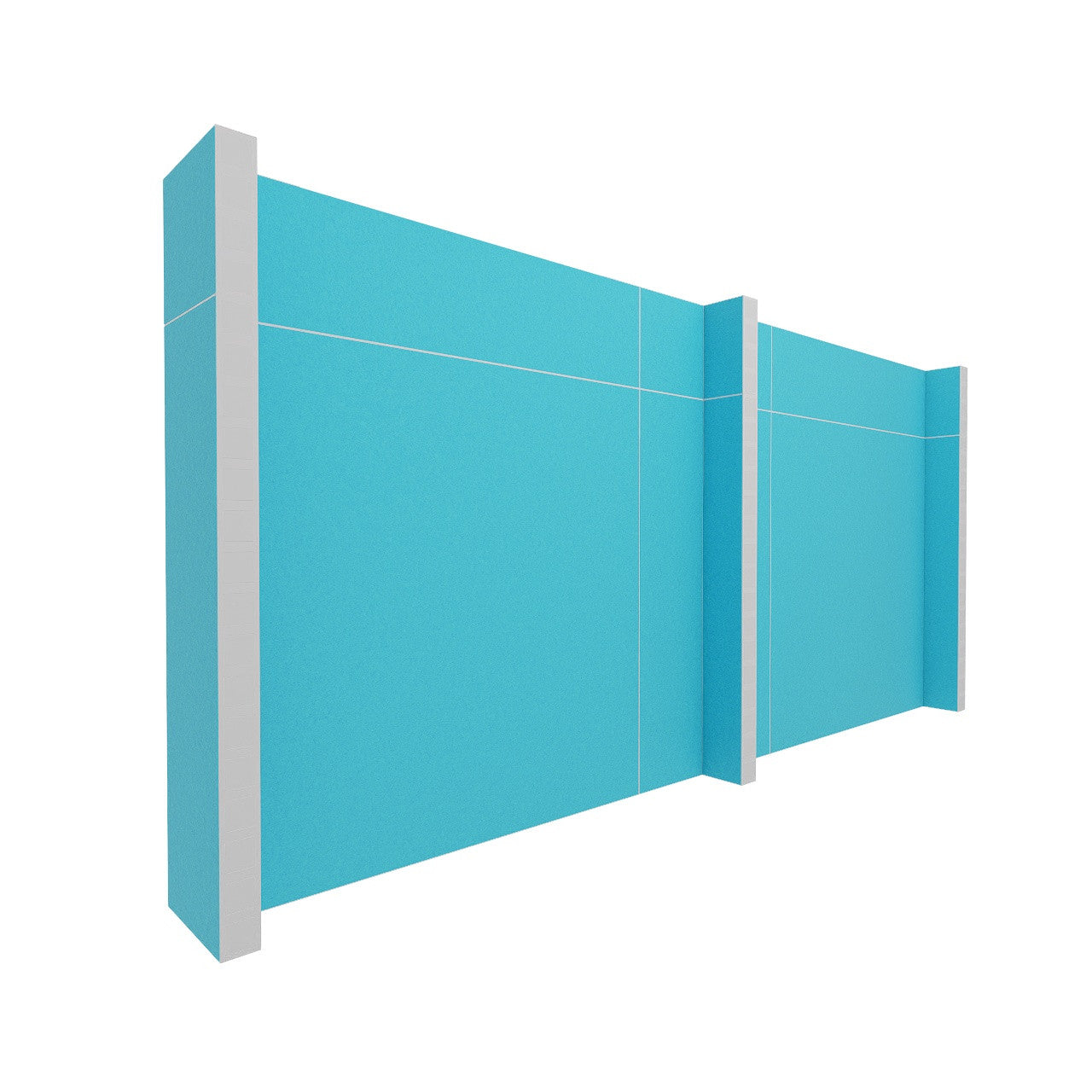 EverPanel® Simple Wall Kit - White Trim