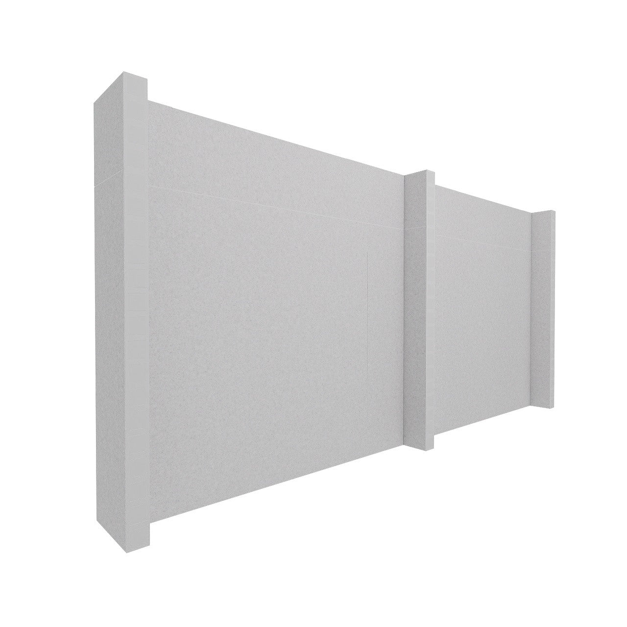 EverPanel® Simple Wall Kit - White Trim