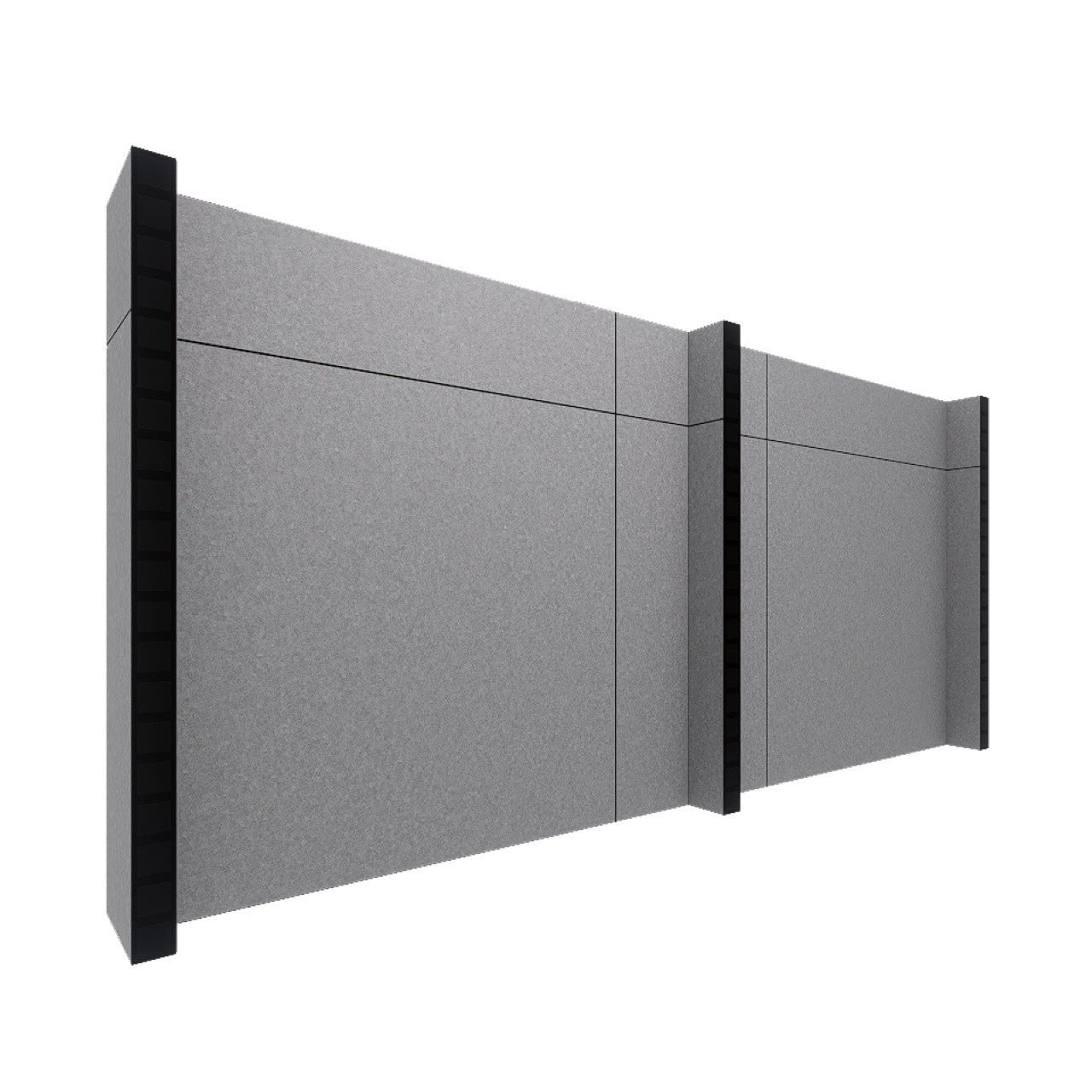 EverPanel® Simple Wall Kit - Black Trim