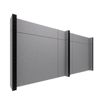 EverPanel® Simple Wall Kit - Black Trim