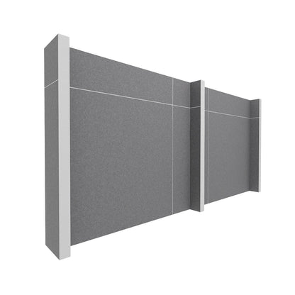 EverPanel® Simple Wall Kit - White Trim
