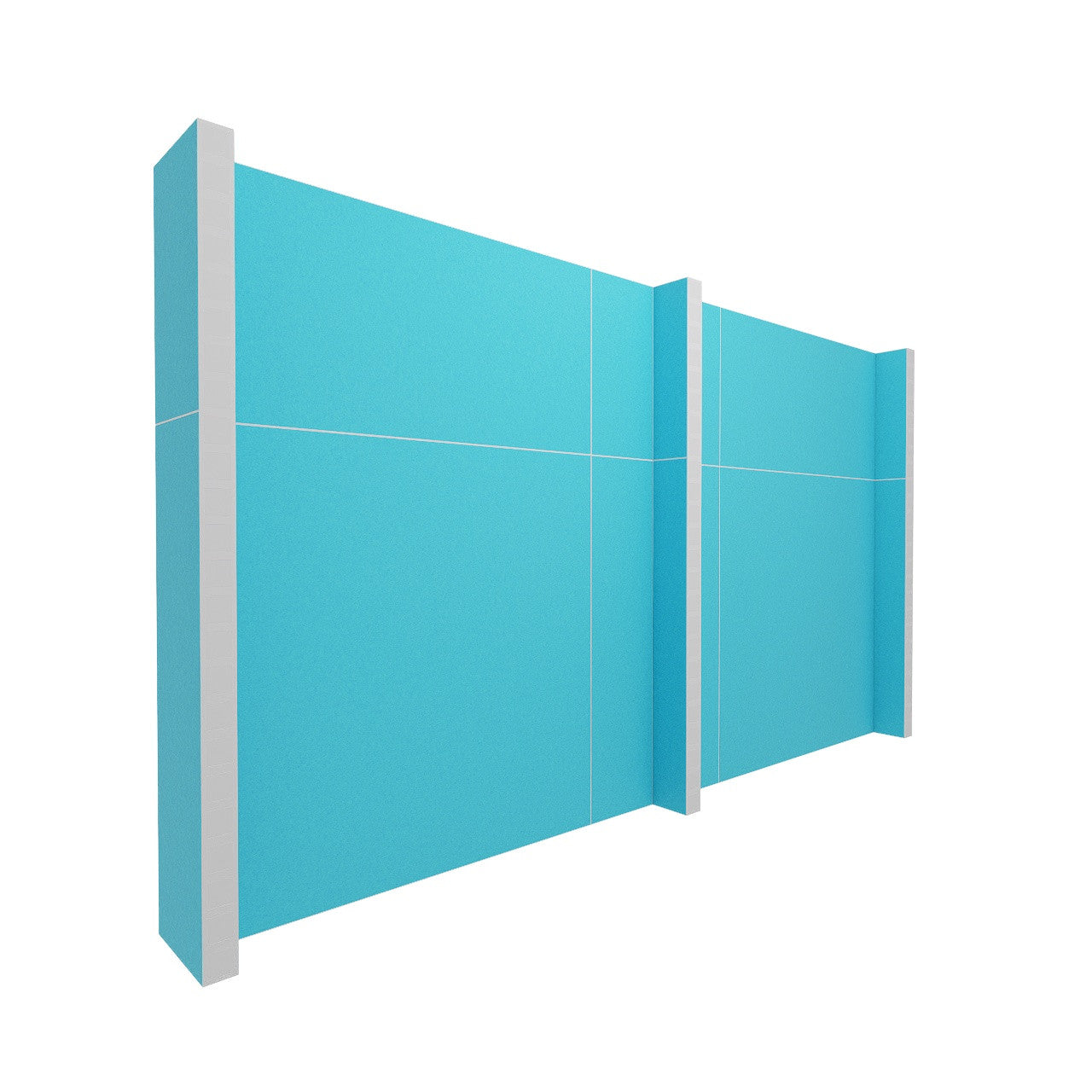EverPanel® Simple Wall Kit - White Trim