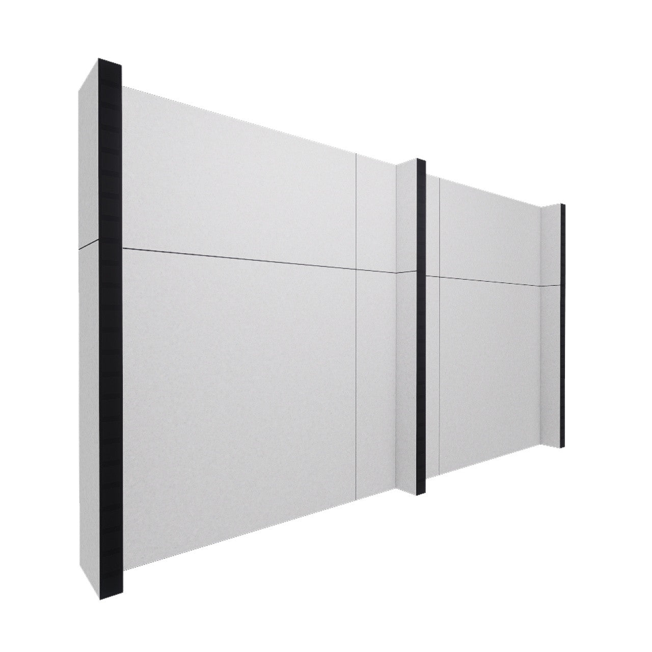 EverPanel® Simple Wall Kit - Black Trim