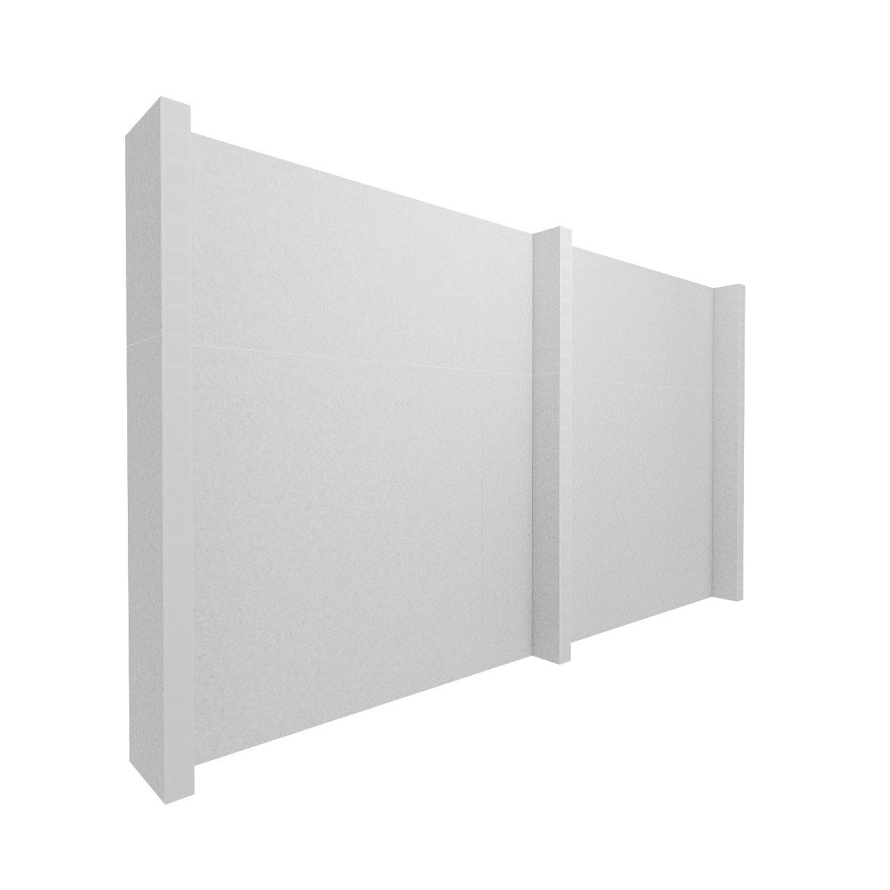 EverPanel® Simple Wall Kit - White Trim