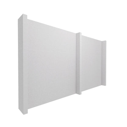 EverPanel® Simple Wall Kit - White Trim