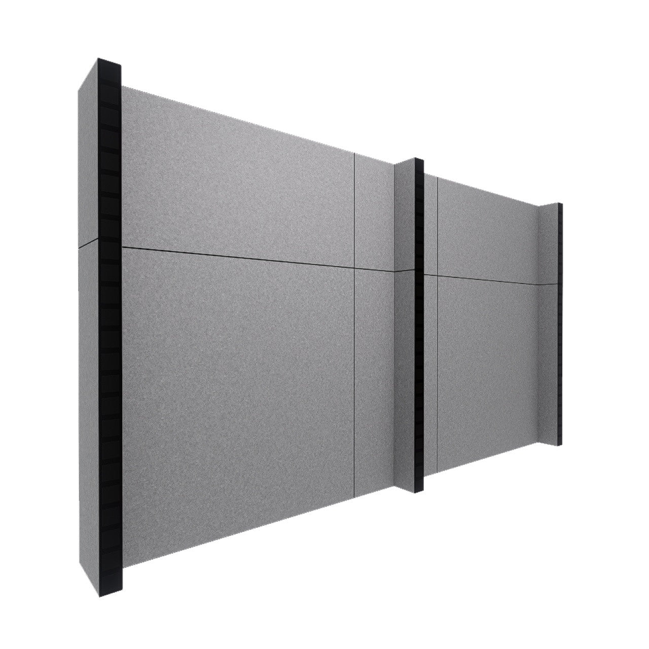 EverPanel® Simple Wall Kit - Black Trim