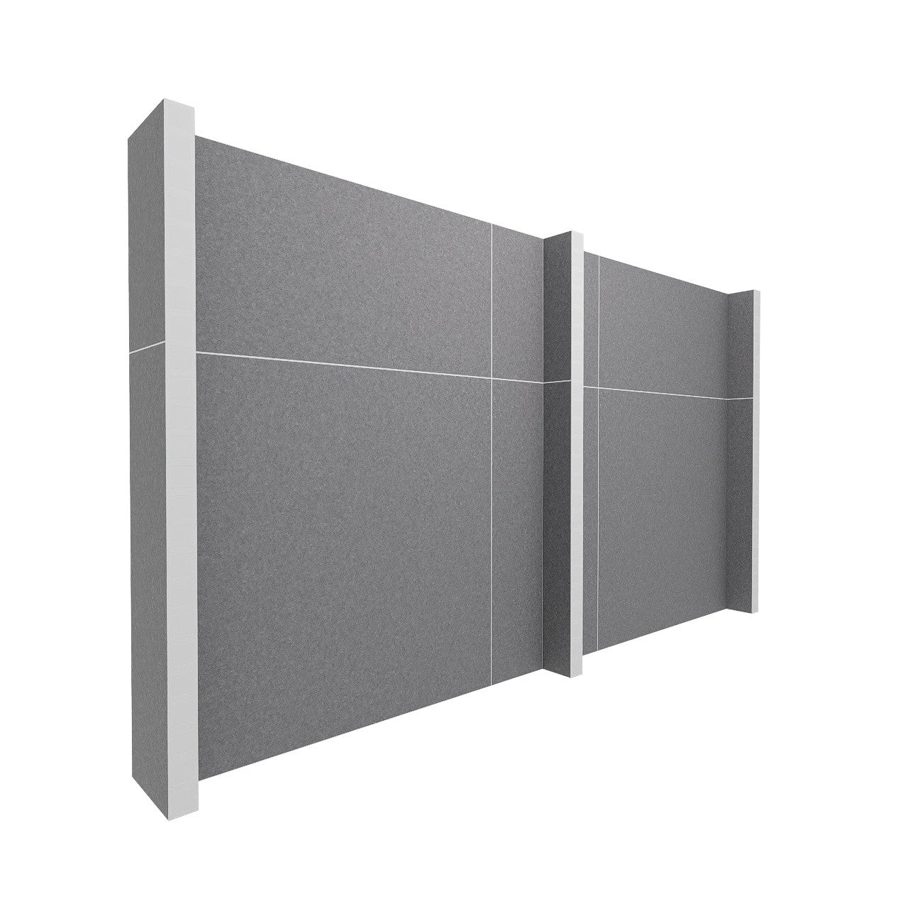 EverPanel® Simple Wall Kit - White Trim