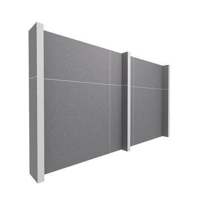 EverPanel® Simple Wall Kit - White Trim