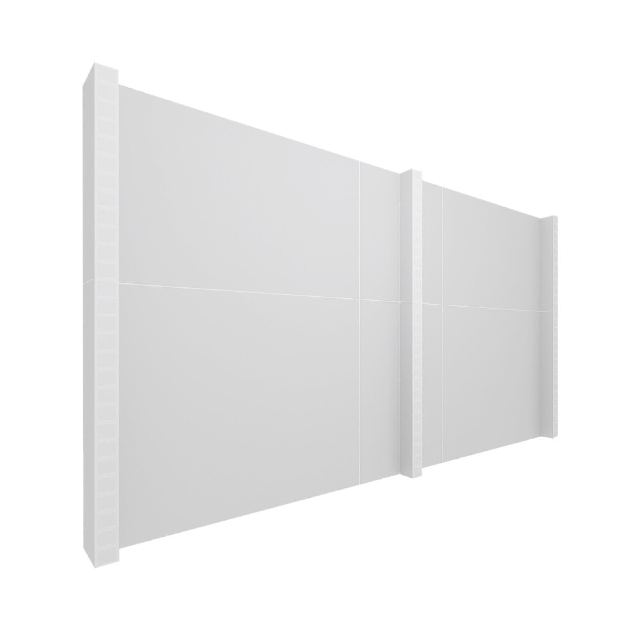 EverPanel® Simple Wall Kit - White Trim