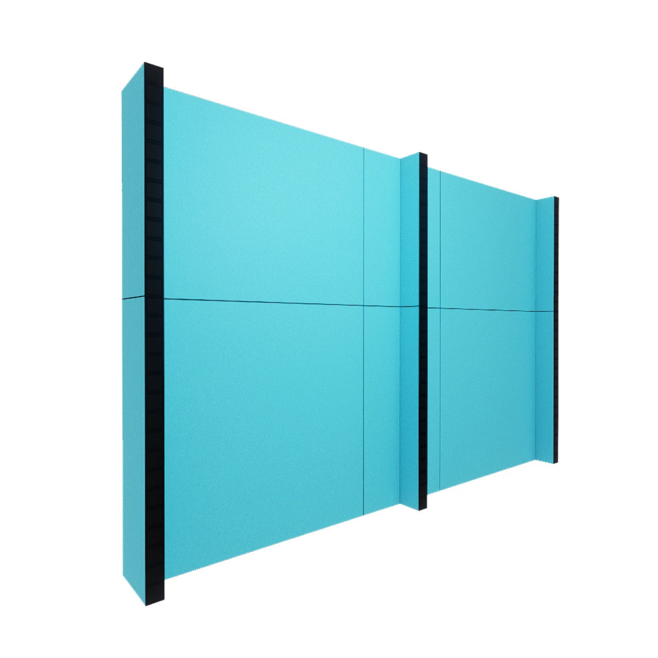 EverPanel® Simple Wall Kit - Black Trim