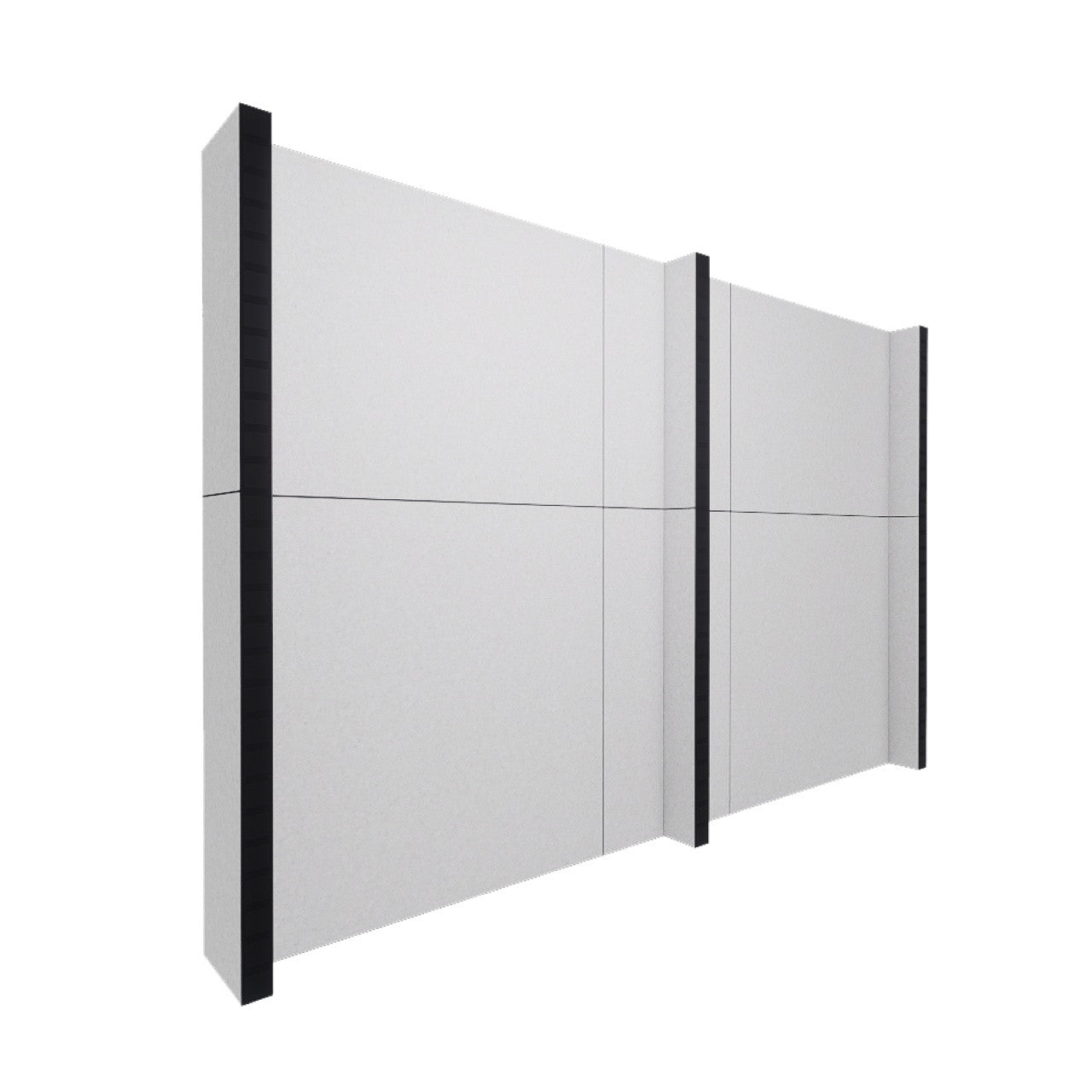 EverPanel® Simple Wall Kit - Black Trim