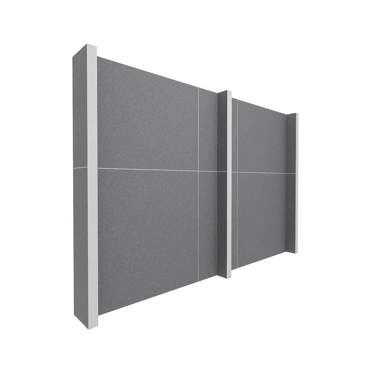 EverPanel® Simple Wall Kit - White Trim