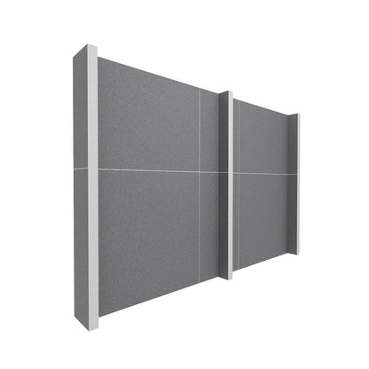 EverPanel® Simple Wall Kit - White Trim