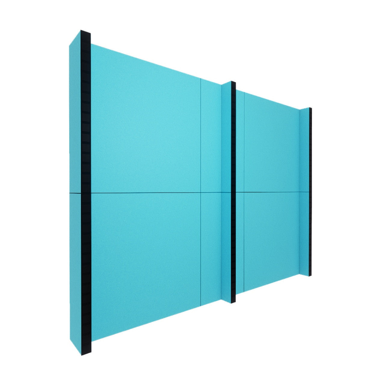 EverPanel® Simple Wall Kit - Black Trim