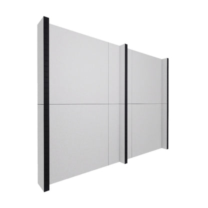 EverPanel® Simple Wall Kit - Black Trim
