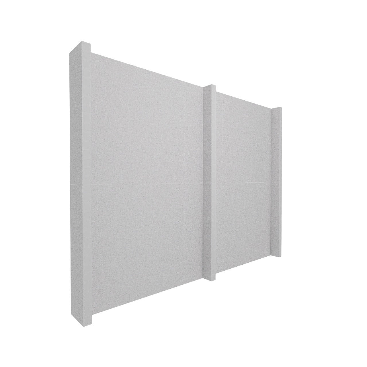 EverPanel® Simple Wall Kit - White Trim