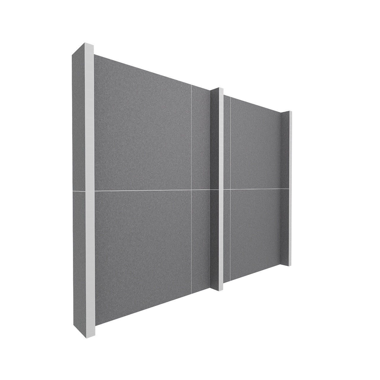 EverPanel® Simple Wall Kit - White Trim