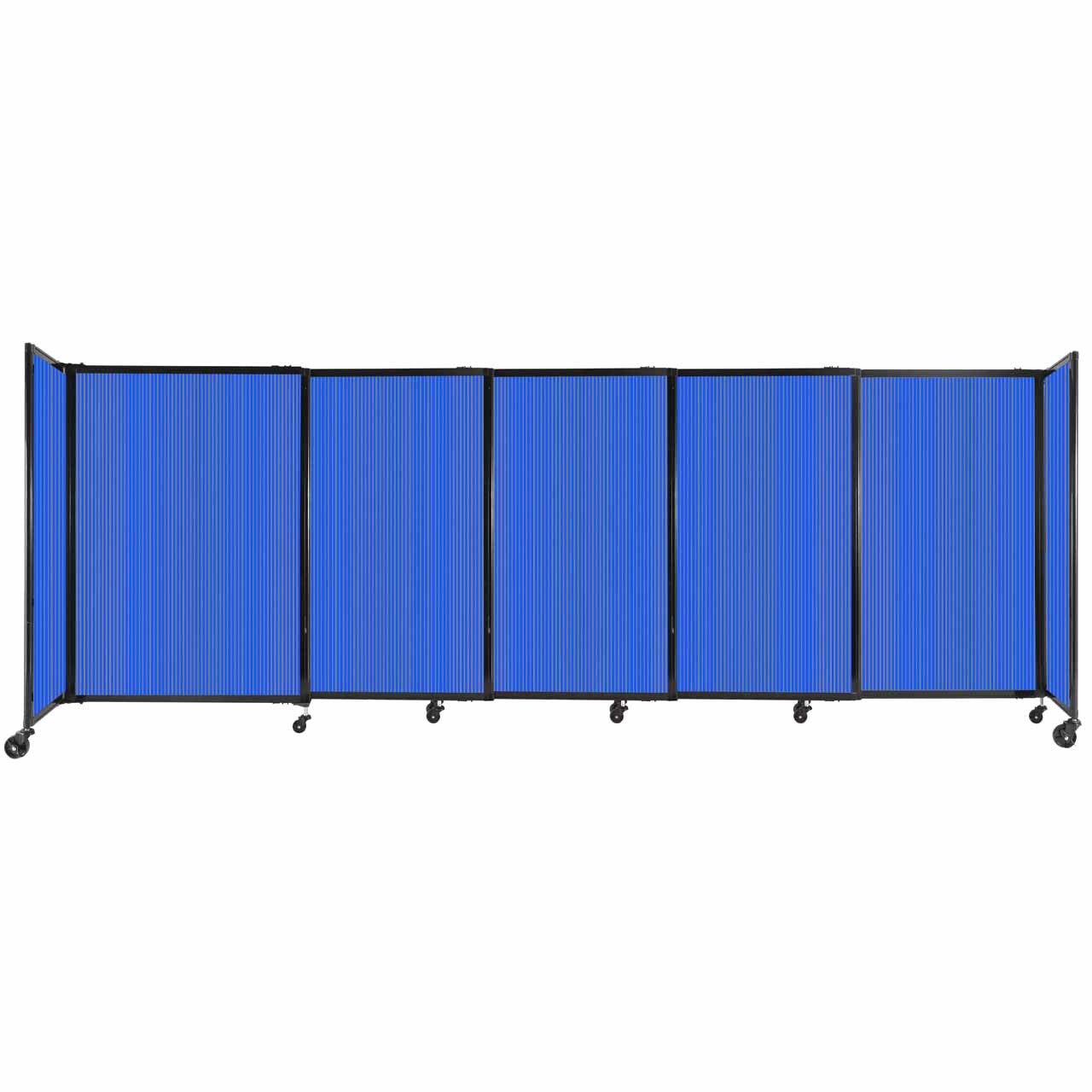 Polycarbonate StraightWall Sliding Portable Partition