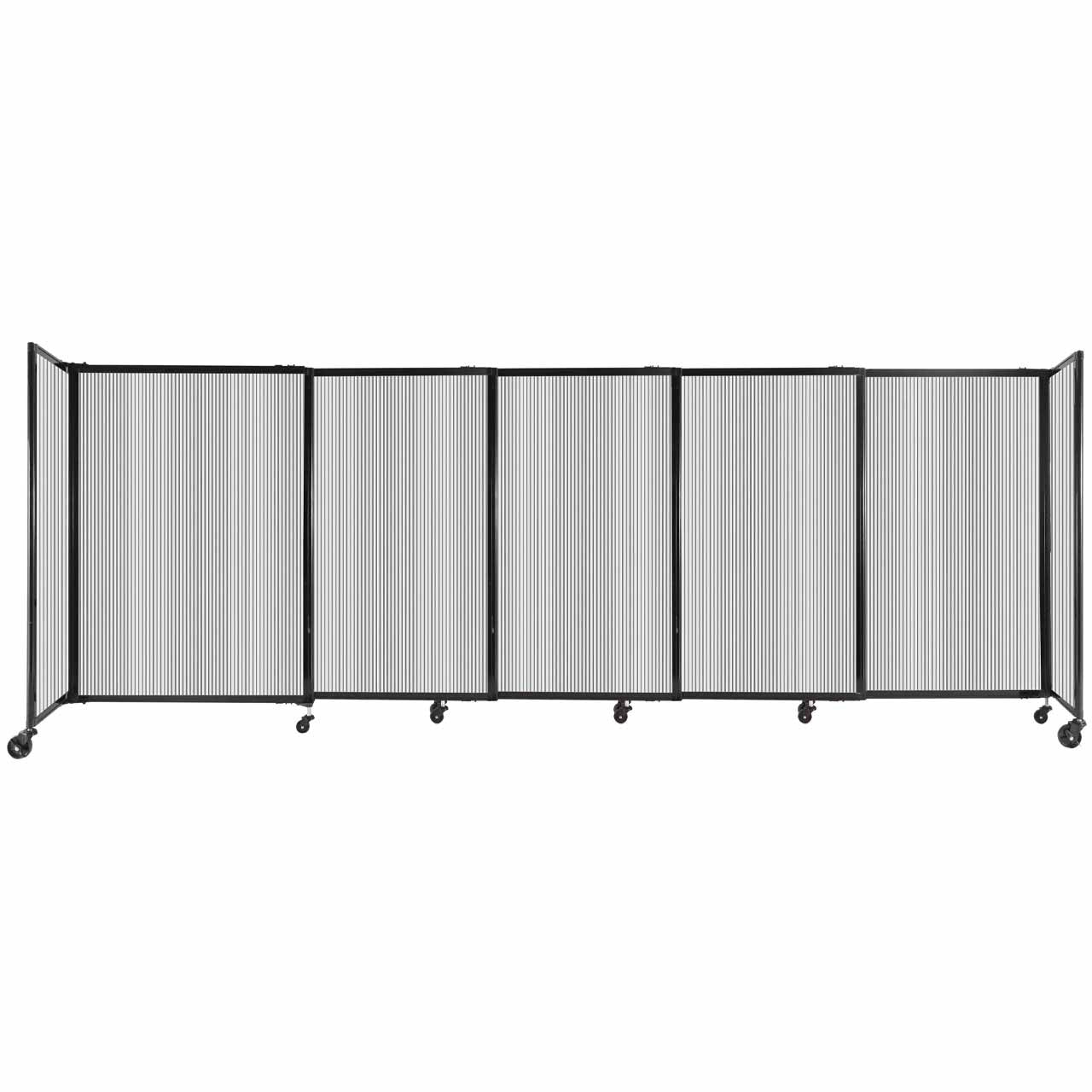 Polycarbonate StraightWall Sliding Portable Partition