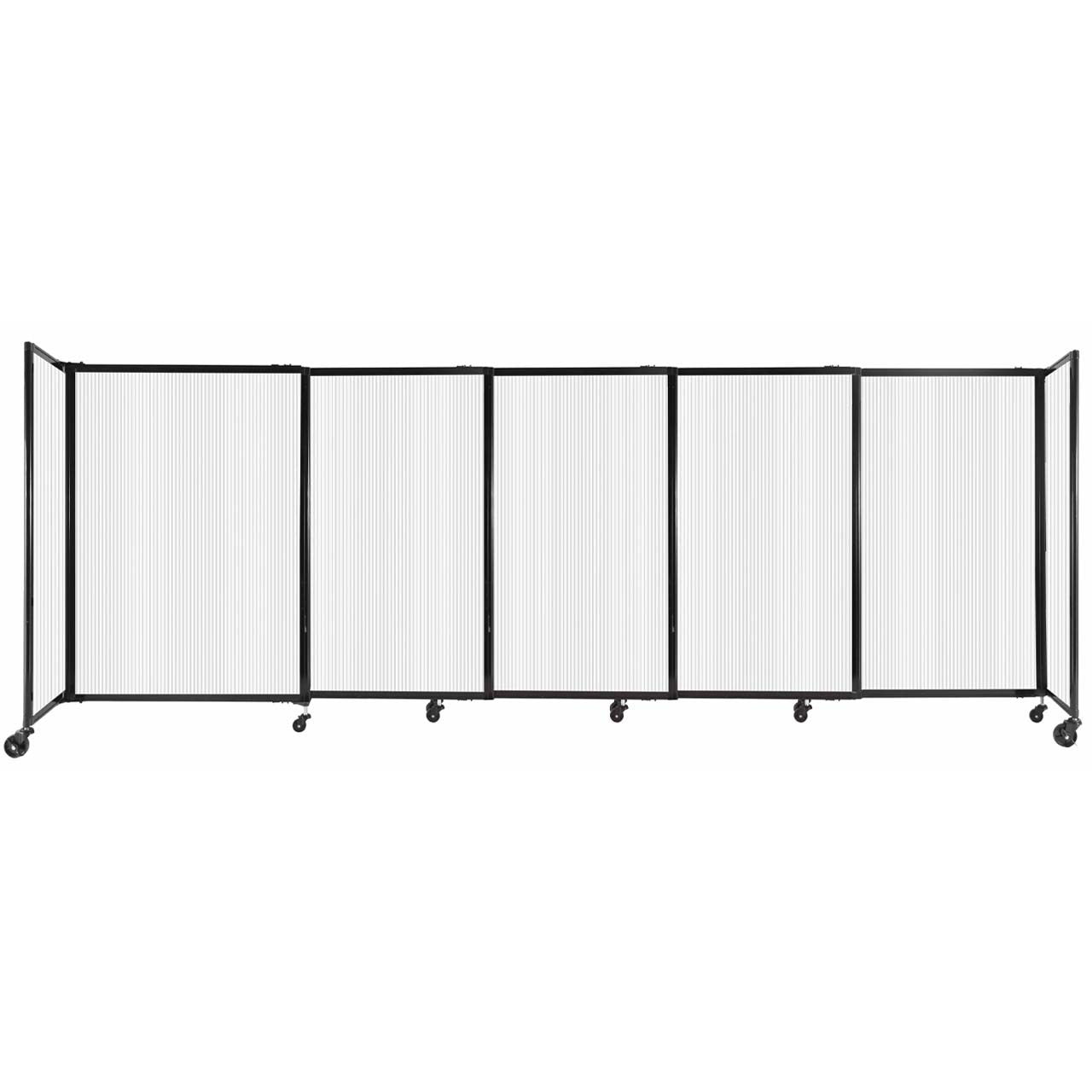 Polycarbonate StraightWall Sliding Portable Partition