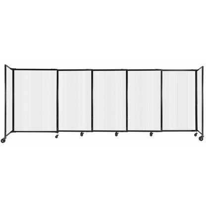 Polycarbonate StraightWall Sliding Portable Partition