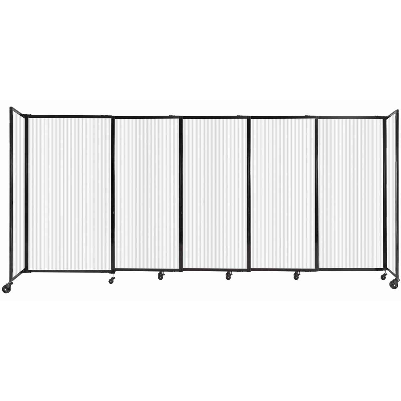 Polycarbonate StraightWall Sliding Portable Partition