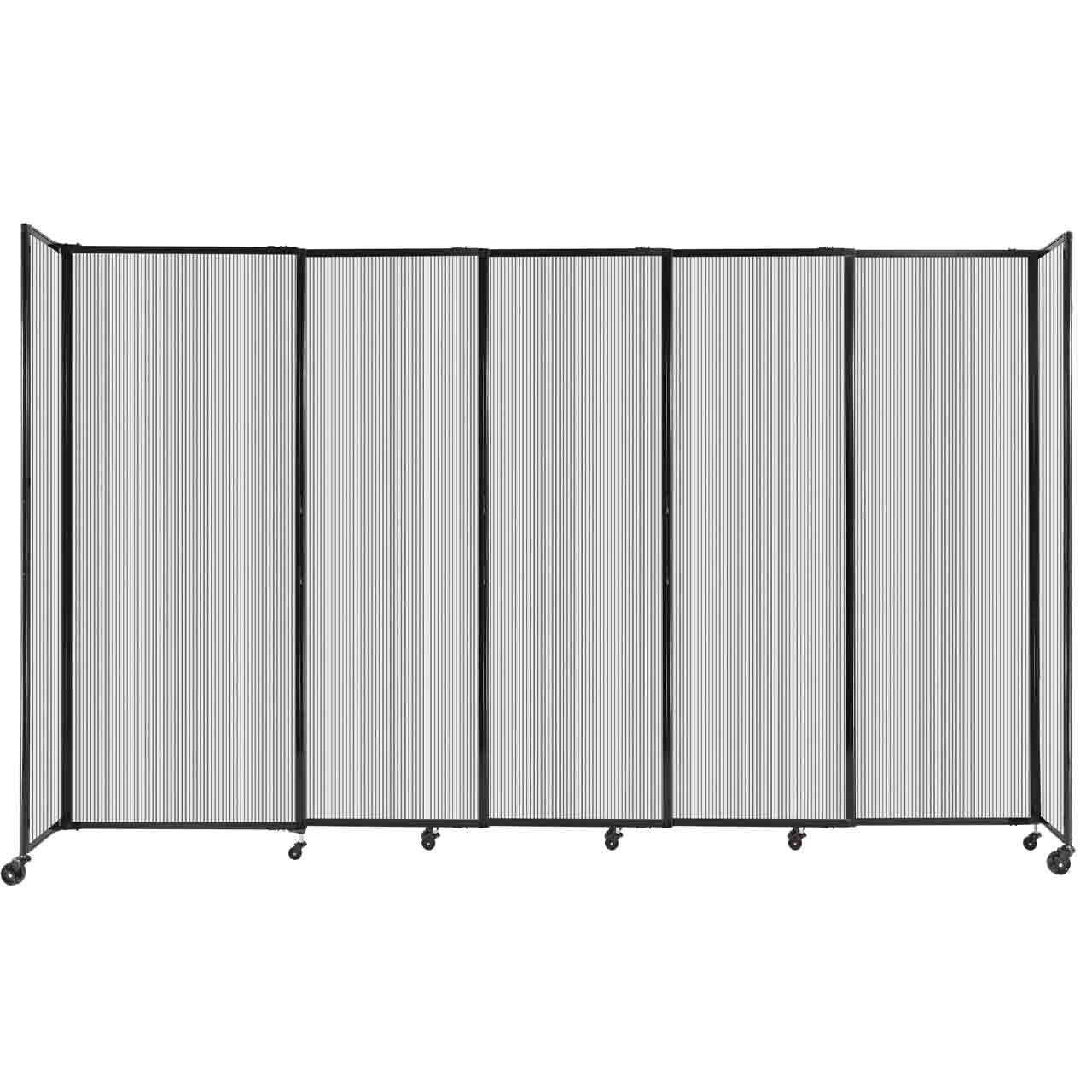 Polycarbonate StraightWall Sliding Portable Partition