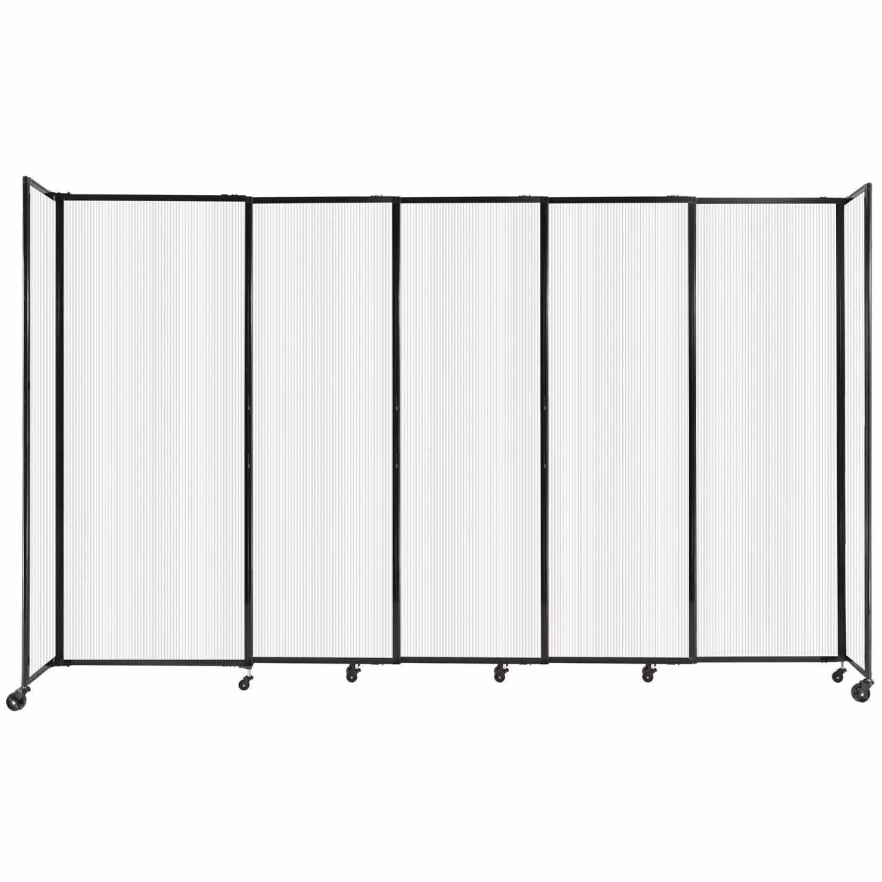 Polycarbonate StraightWall Sliding Portable Partition