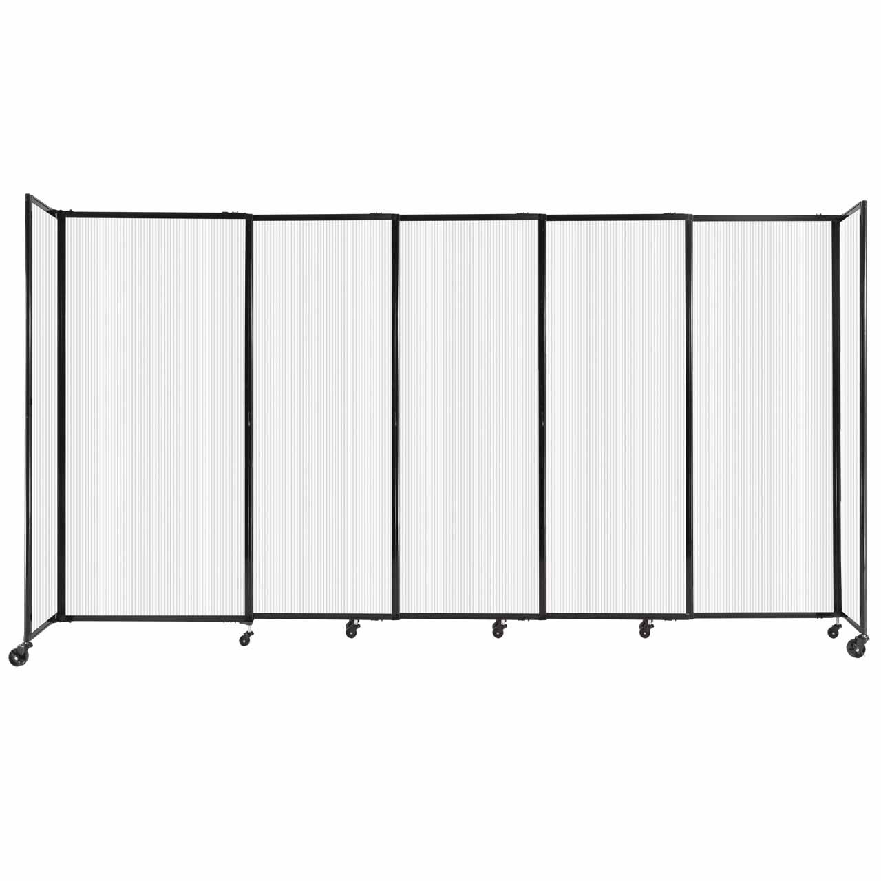 Polycarbonate StraightWall Sliding Portable Partition