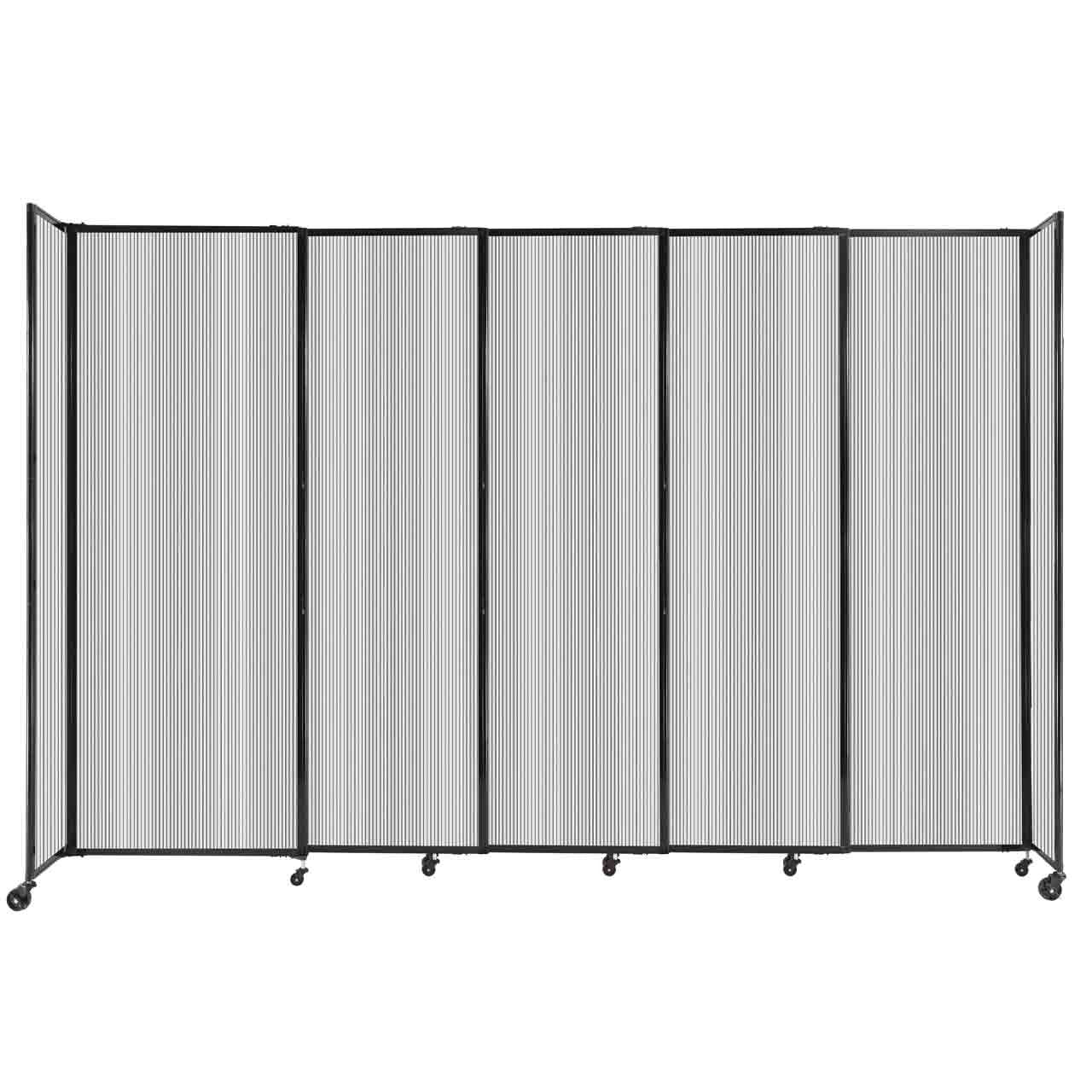 Polycarbonate StraightWall Sliding Portable Partition