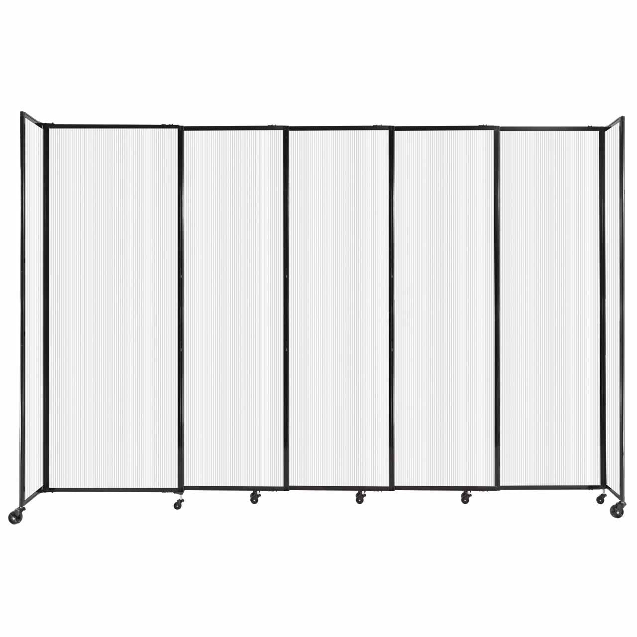Polycarbonate StraightWall Sliding Portable Partition