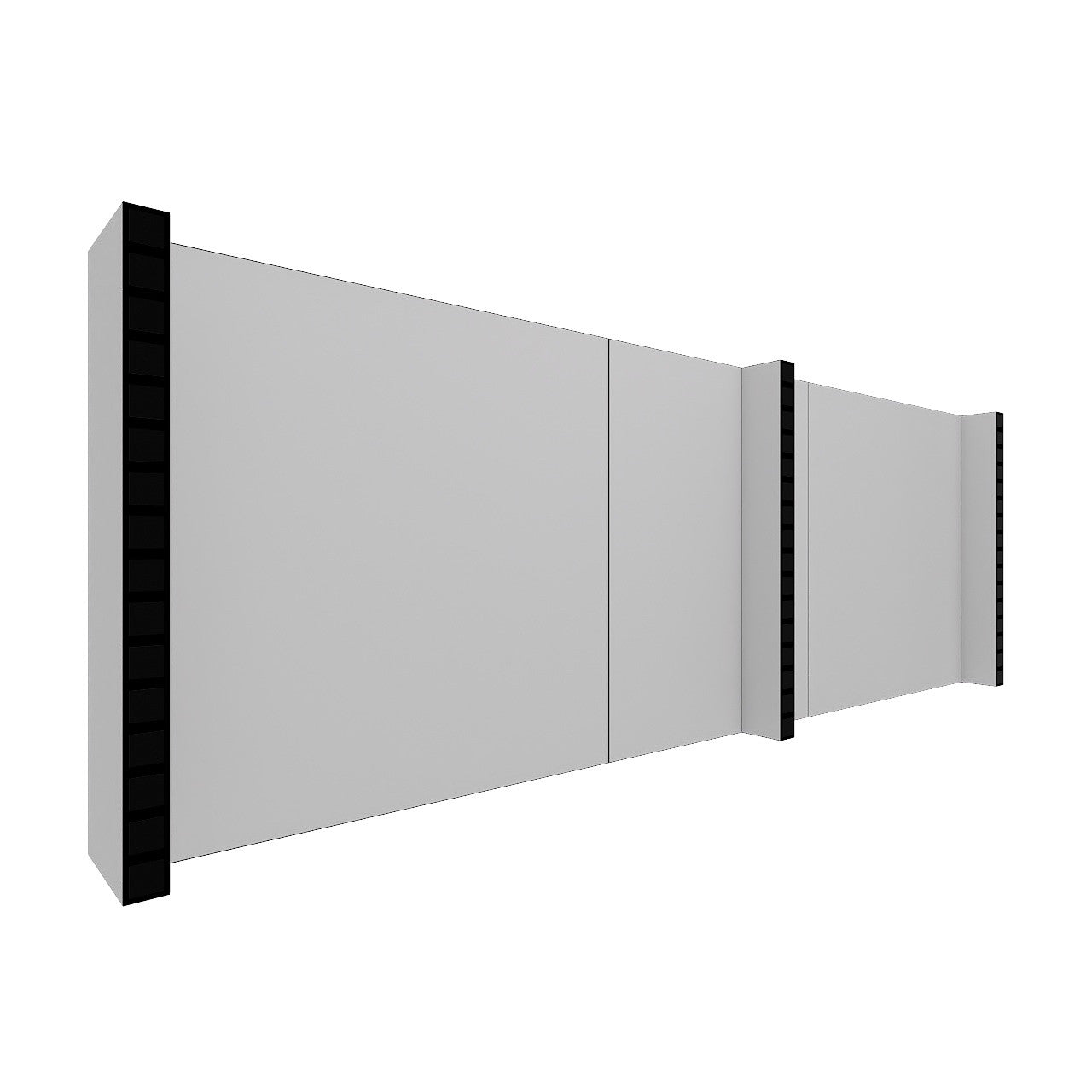 EverPanel® Simple Wall Kit - Black Trim