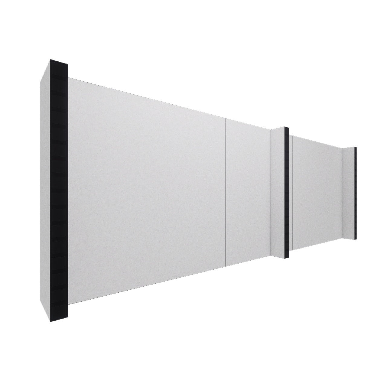 EverPanel® Simple Wall Kit - Black Trim