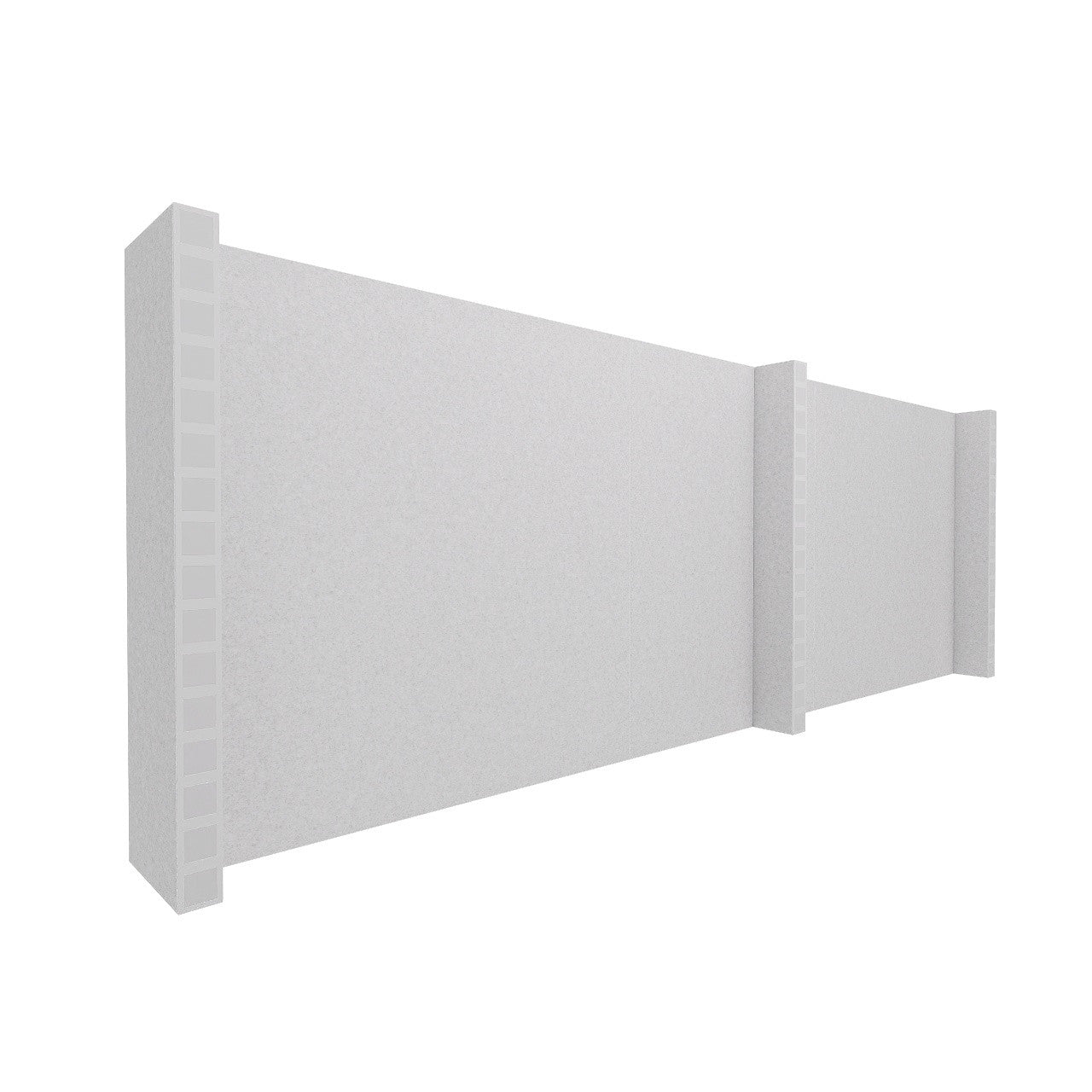 EverPanel® Simple Wall Kit - White Trim