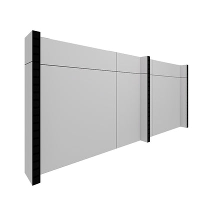EverPanel® Simple Wall Kit - Black Trim