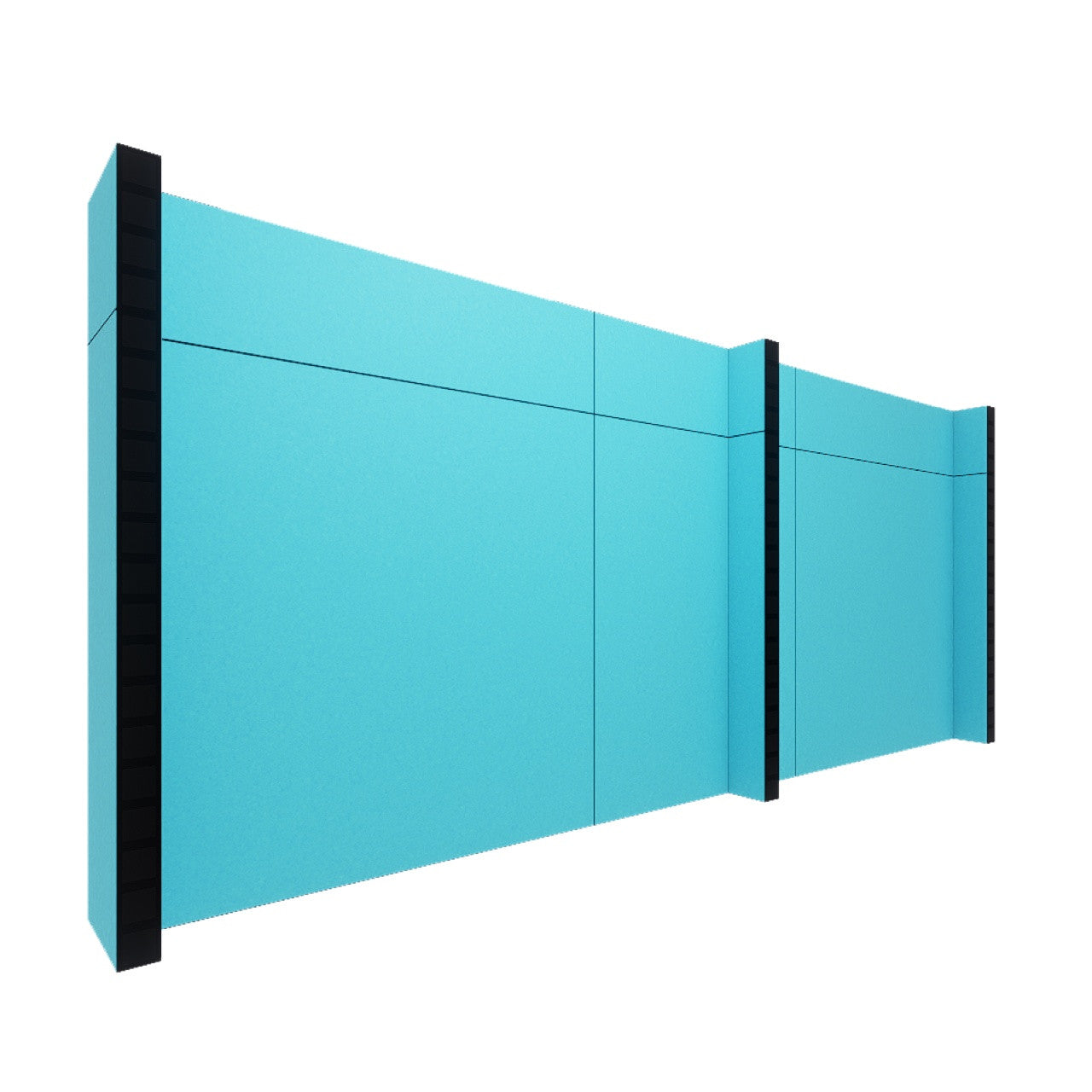 EverPanel® Simple Wall Kit - Black Trim