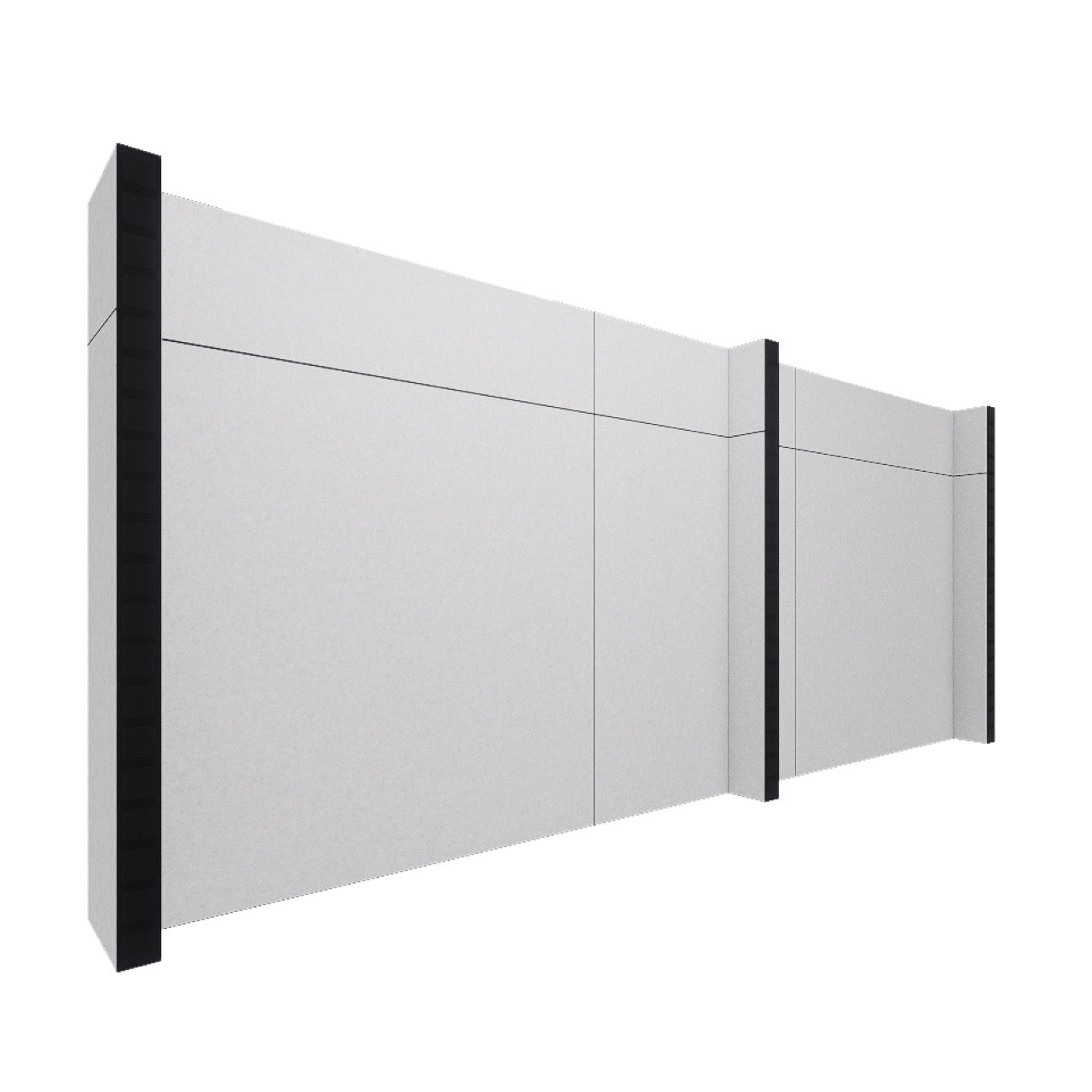 EverPanel® Simple Wall Kit - Black Trim