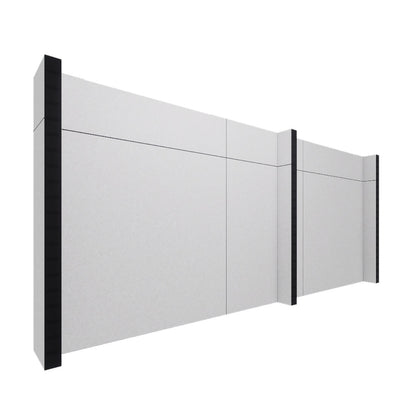 EverPanel® Simple Wall Kit - Black Trim