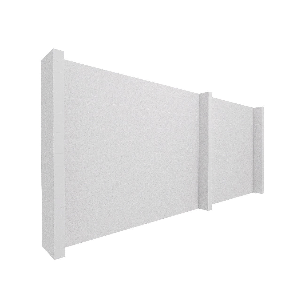 EverPanel® Simple Wall Kit - White Trim
