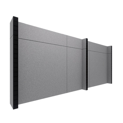 EverPanel® Simple Wall Kit - Black Trim