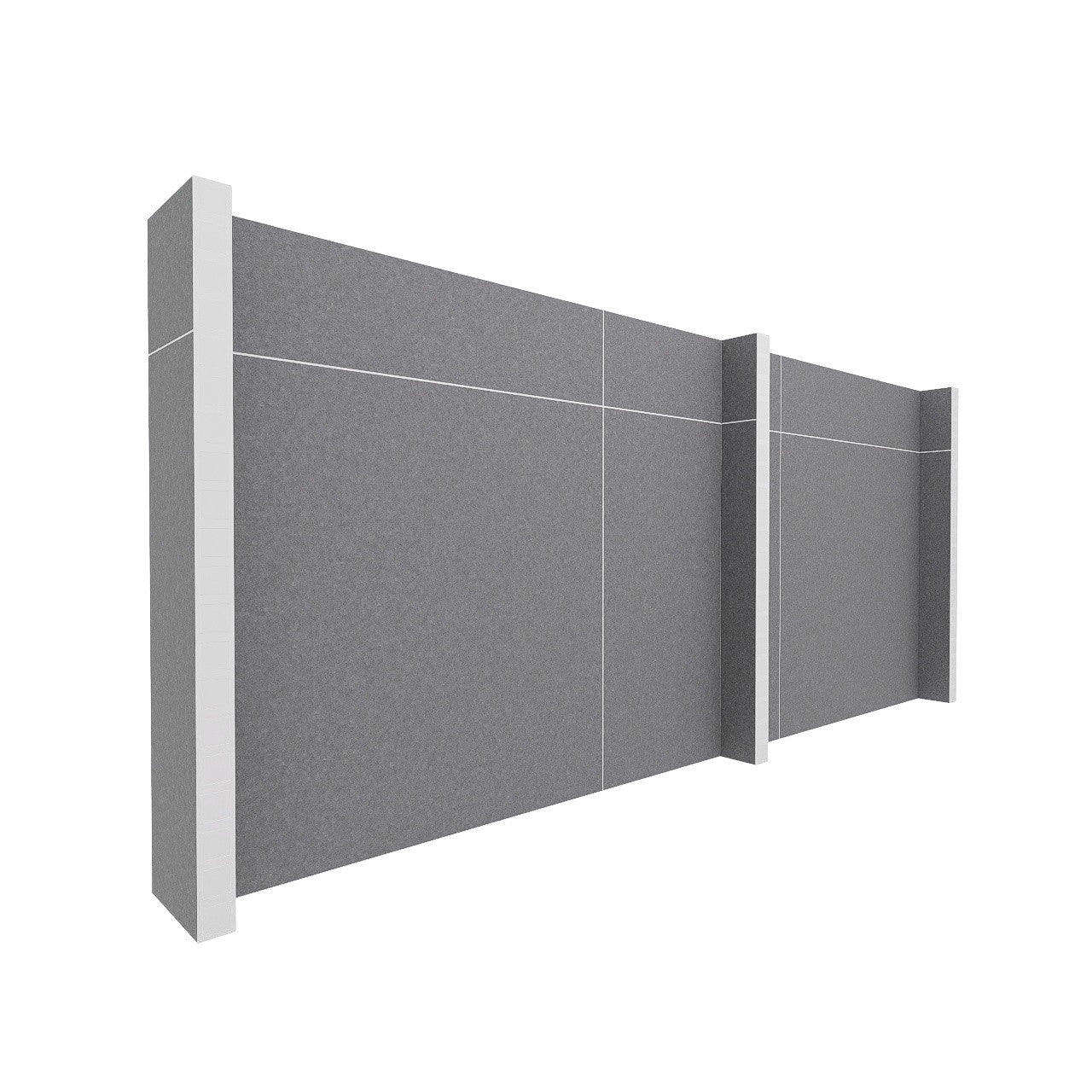EverPanel® Simple Wall Kit - White Trim