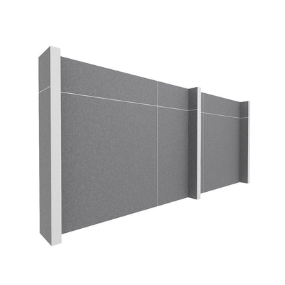 EverPanel® Simple Wall Kit - White Trim
