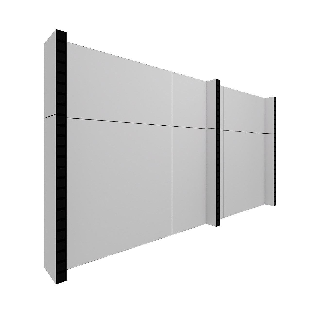 EverPanel® Simple Wall Kit - Black Trim