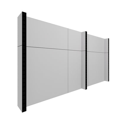 EverPanel® Simple Wall Kit - Black Trim